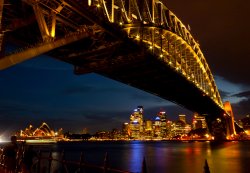 Sydney Icons At Night